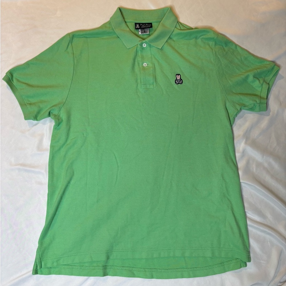 Psycho Bunny Vibrant Green Polo Shirt